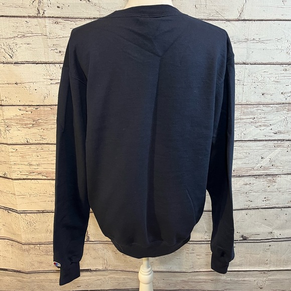CHAMPION Sweatshirt Crewneck Navy Blue-Medium - Picture 3 of 3